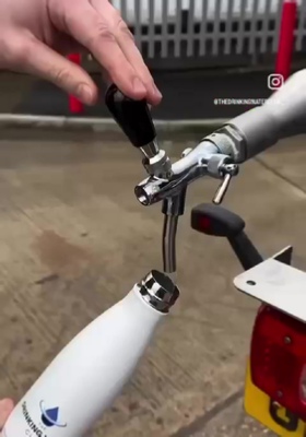 Water Bottle Filling with Tanker Taps