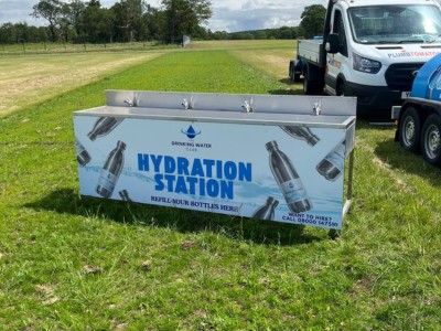 the drinking water club hydration station